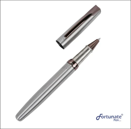 SS Elite Roller Pen - Coffee Accents